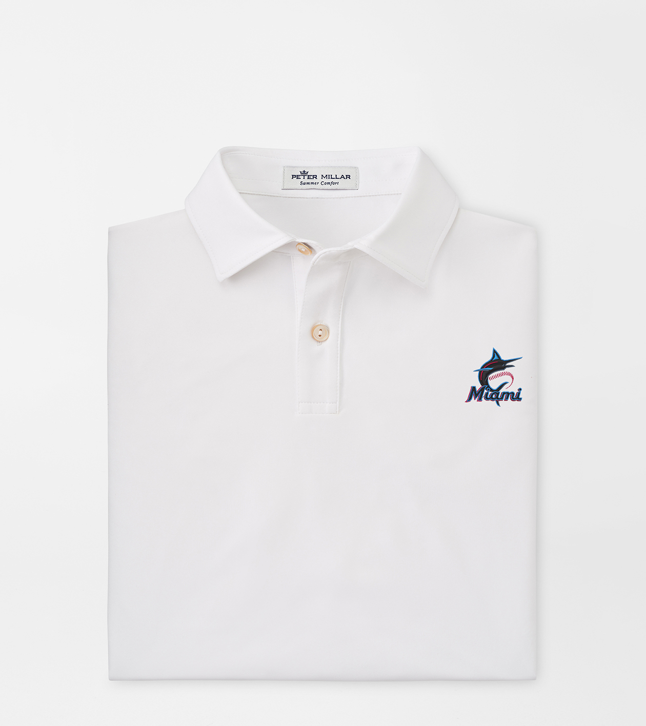 Miami Marlins Youth Performance Jersey Polo