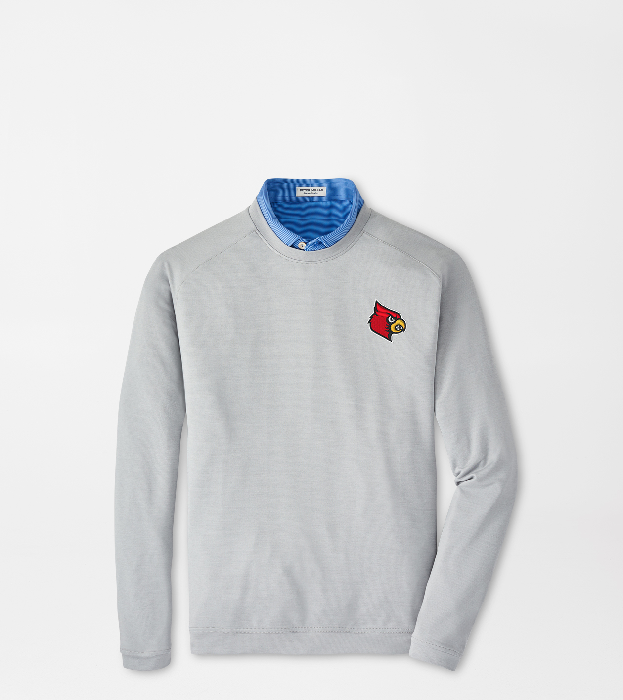 Louisville Cradle Performance Crewneck, Men's Collegiate Apparel