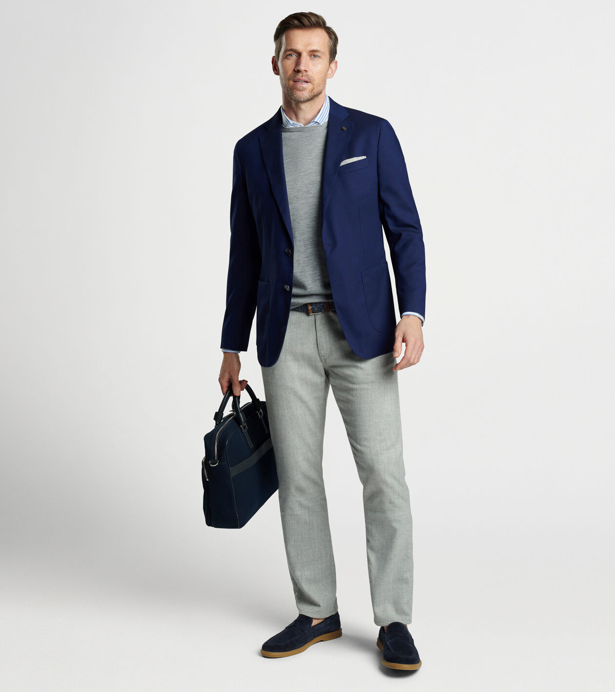 Peter millar blue outlet blazer