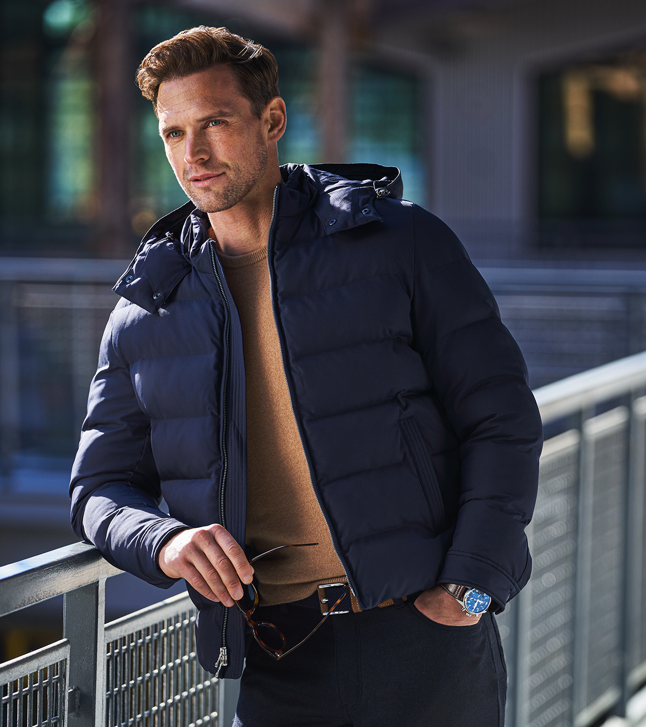 Cortina Quilted Bomber