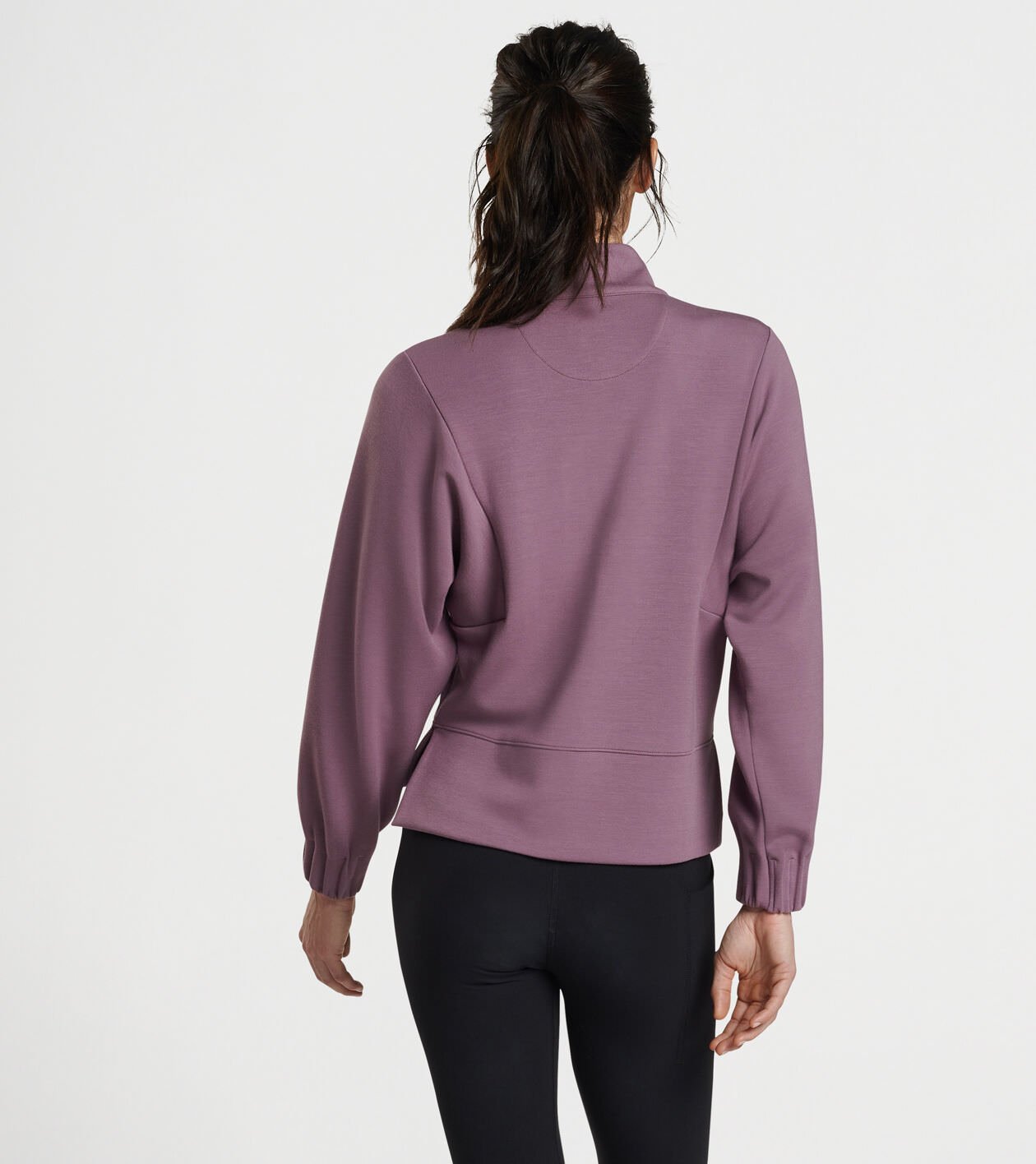 Flora Knit Half Zip Pullover