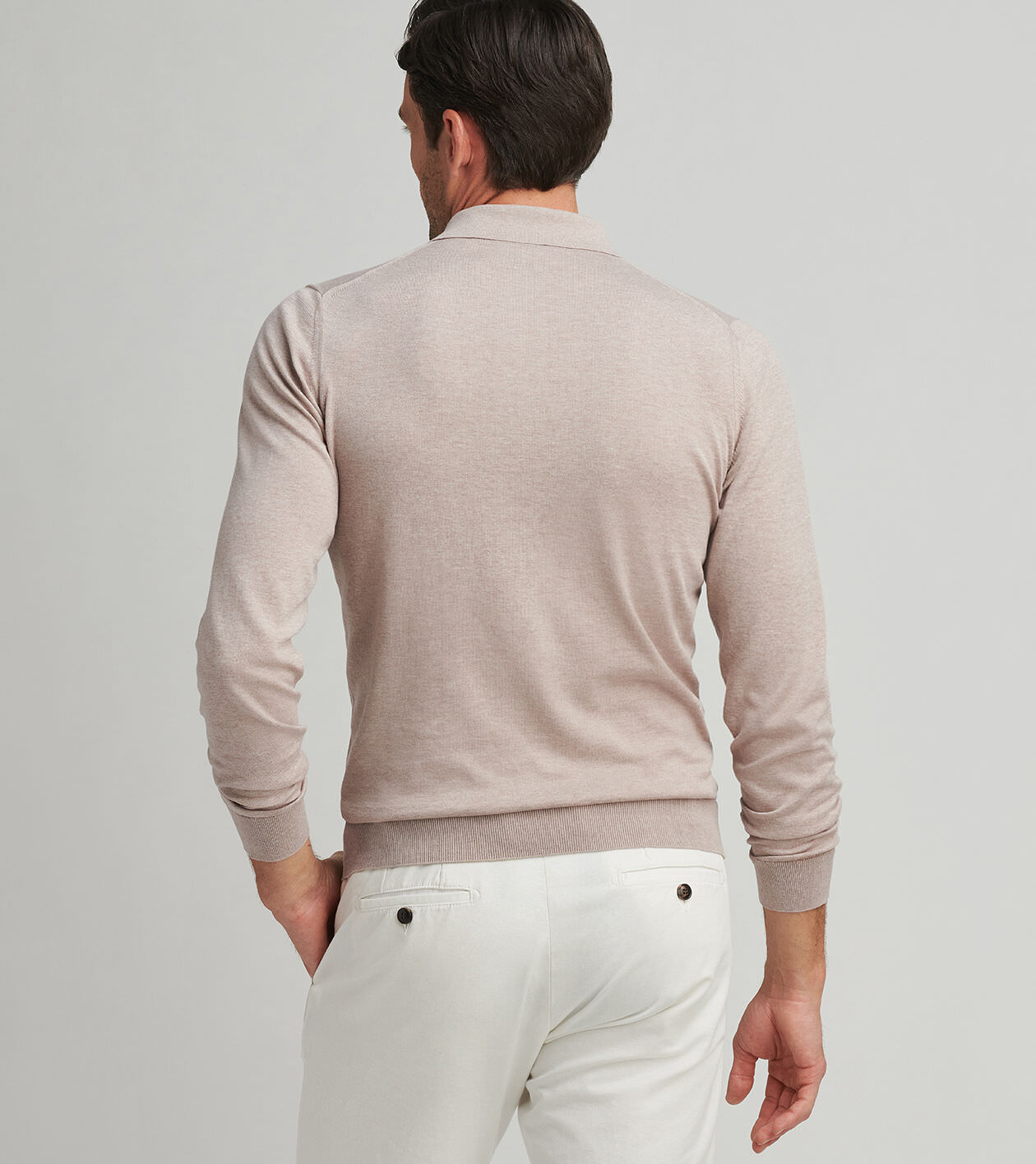 Mariner Sea Island Cotton Sweater Polo