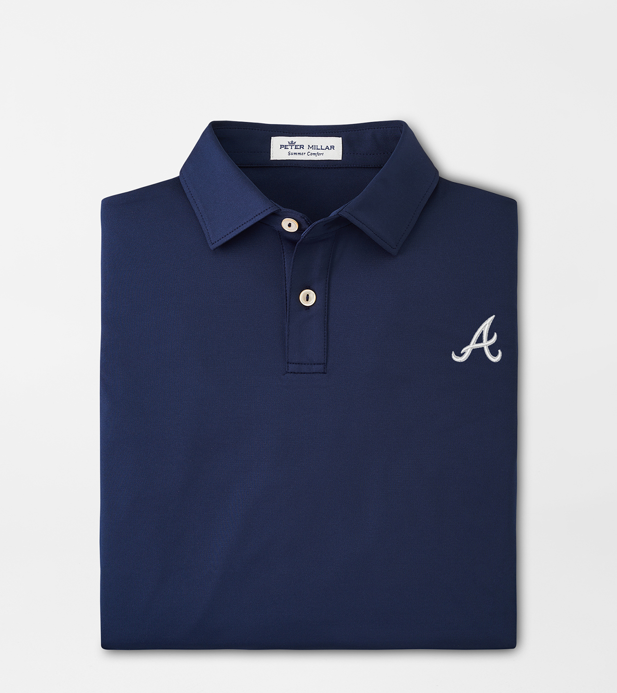 Atlanta Braves Solid Youth Performance Jersey Polo
