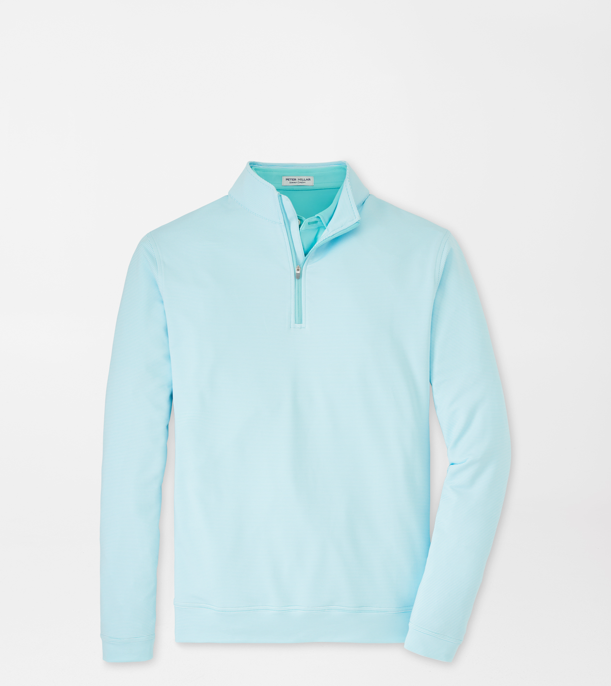 Perth Sugar Stripe Performance Quarter-Zip | Men's Pullovers & T-Shirts ...