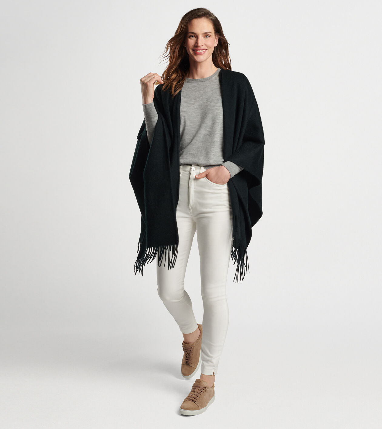 Pure Cashmere Cape