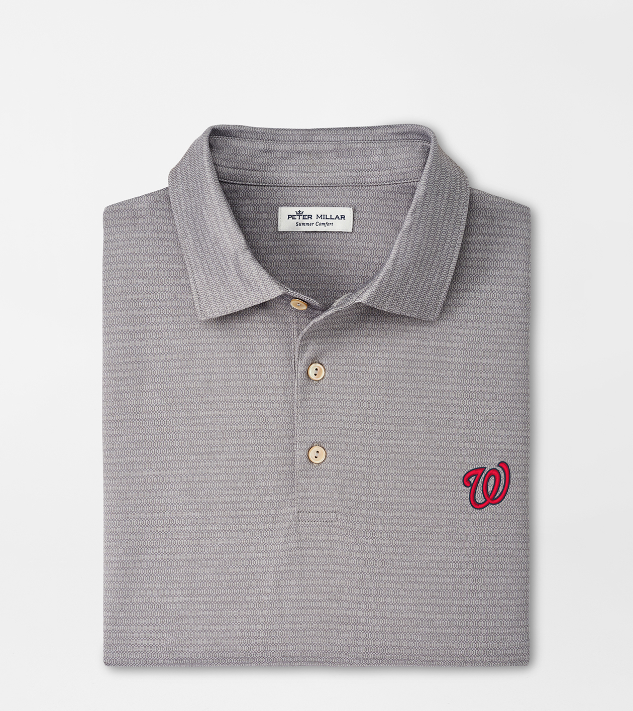 Washington Nationals Groove Performance Jersey Polo, Men's MLB Apparel