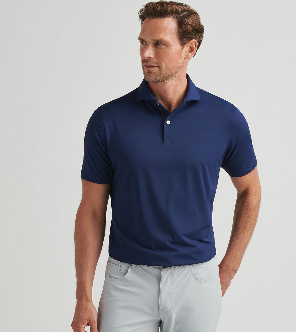 Peter Millar Blue Polo outlet shirt size XL #golf #outdoor