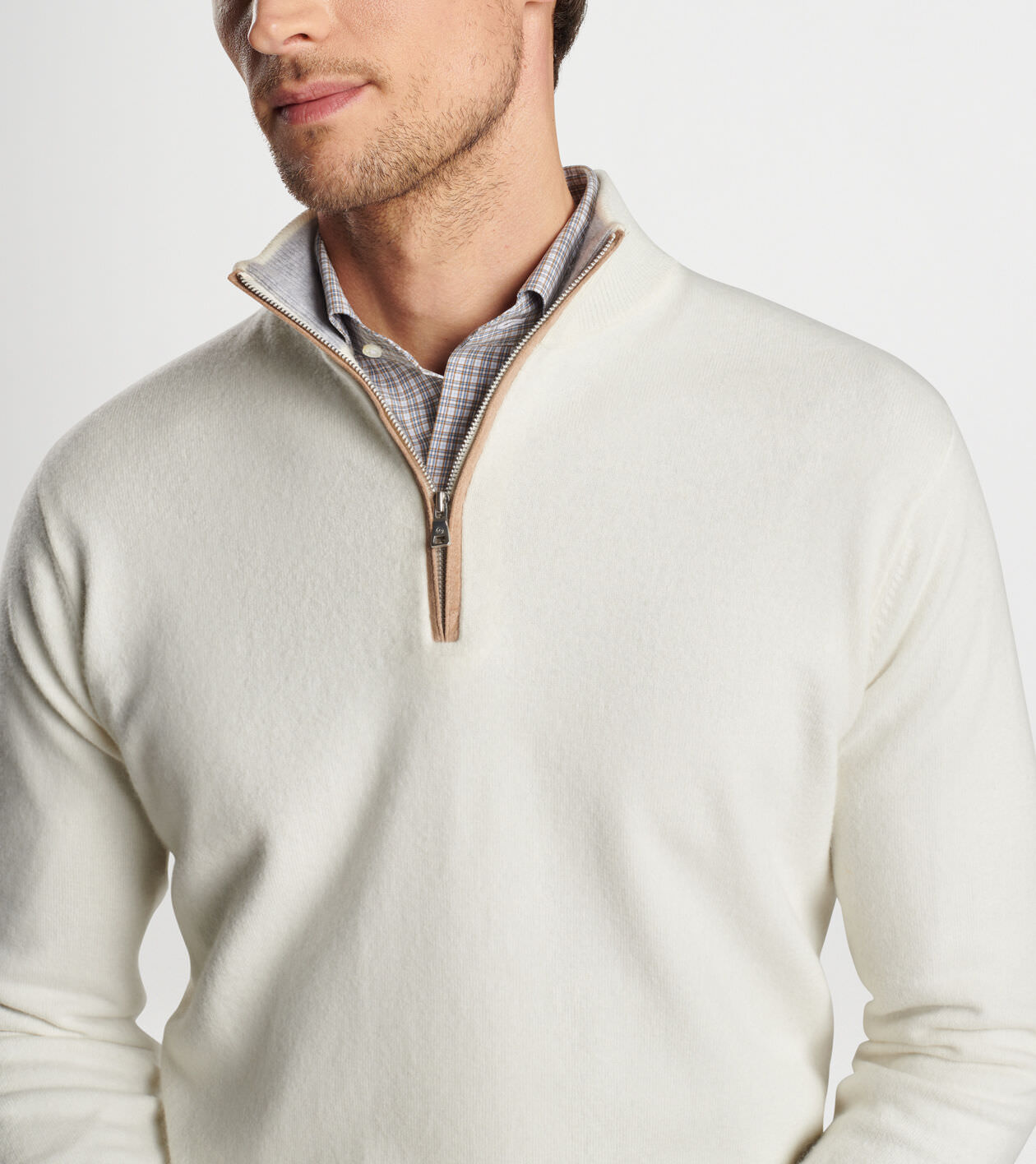 Artisan Crafted Cashmere Flex Quarter-Zip