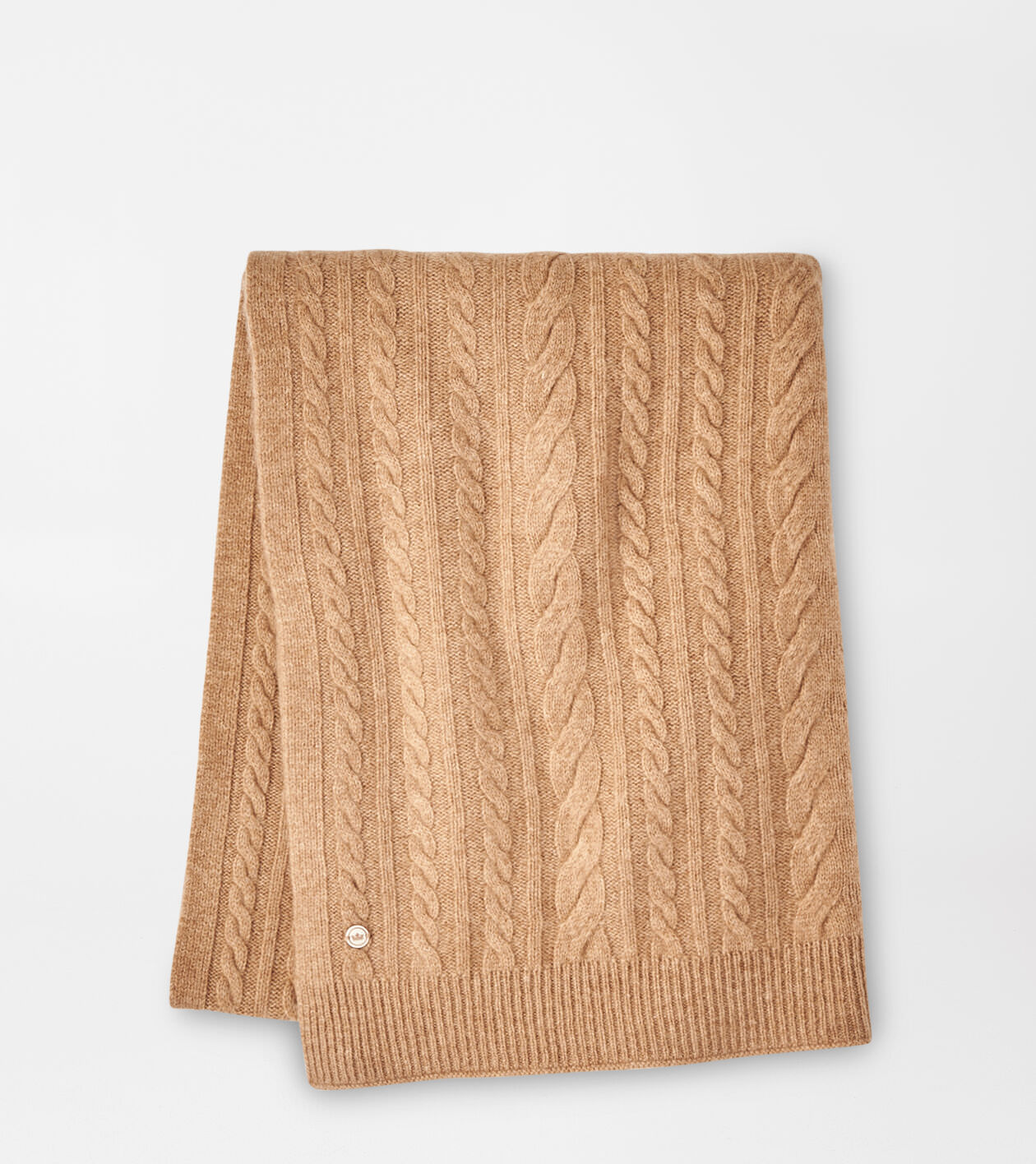 Cashmere Cable Knit Scarf