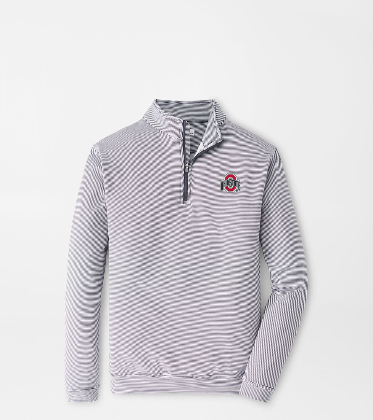 The Ohio State Perth Mini-Stripe Performance Pullover