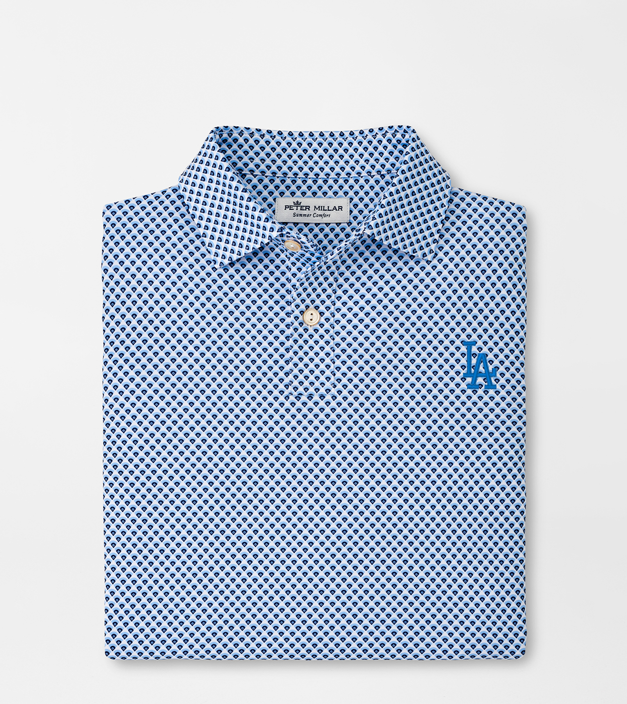 LA Dodgers Solid Youth Performance Jersey Polo