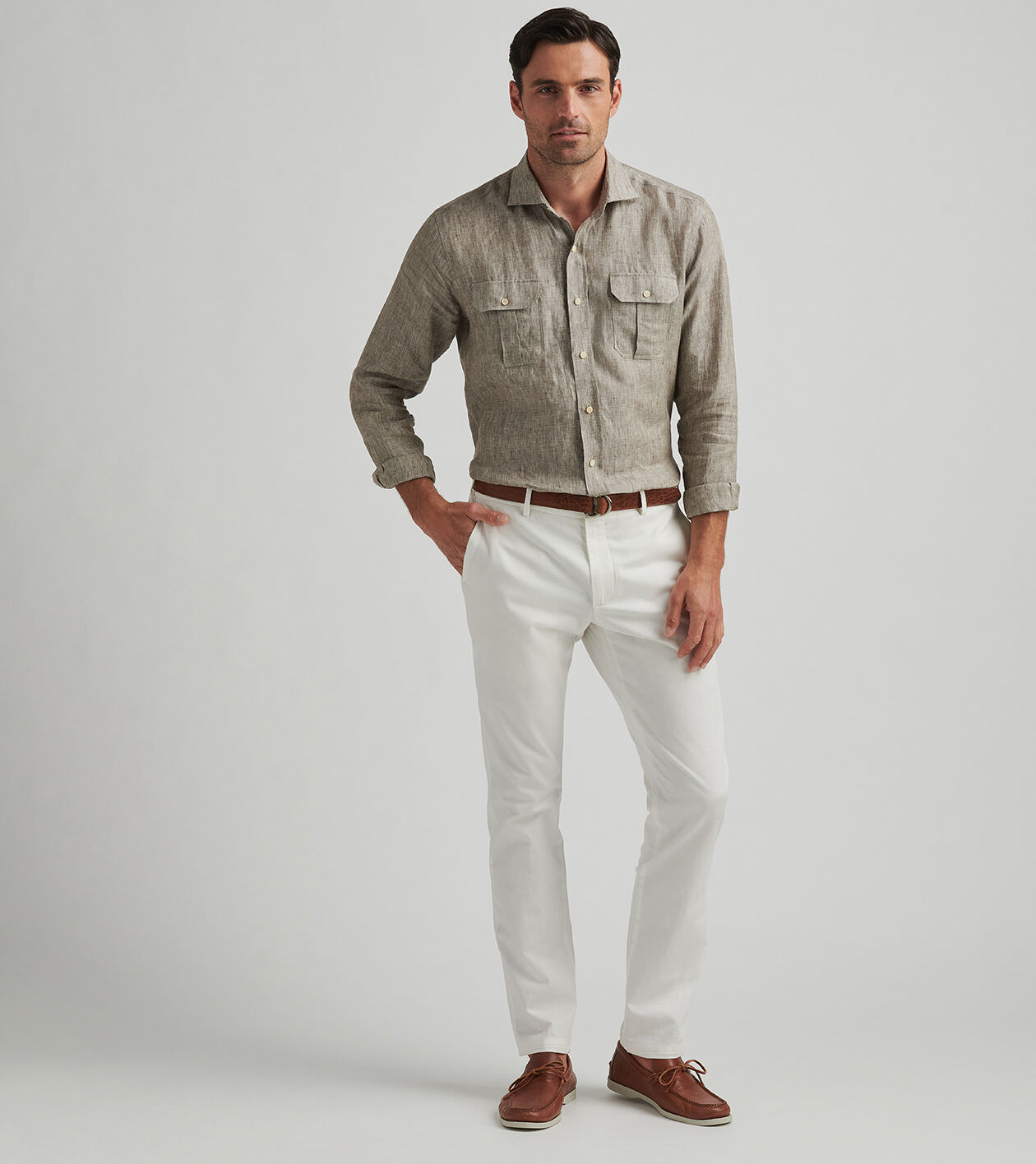 Somerset Flat-Front Pant