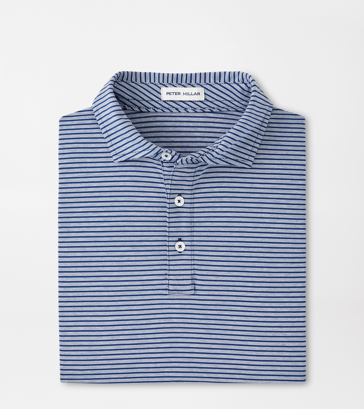 Crown Comfort Cotton Polo Trip Stripe