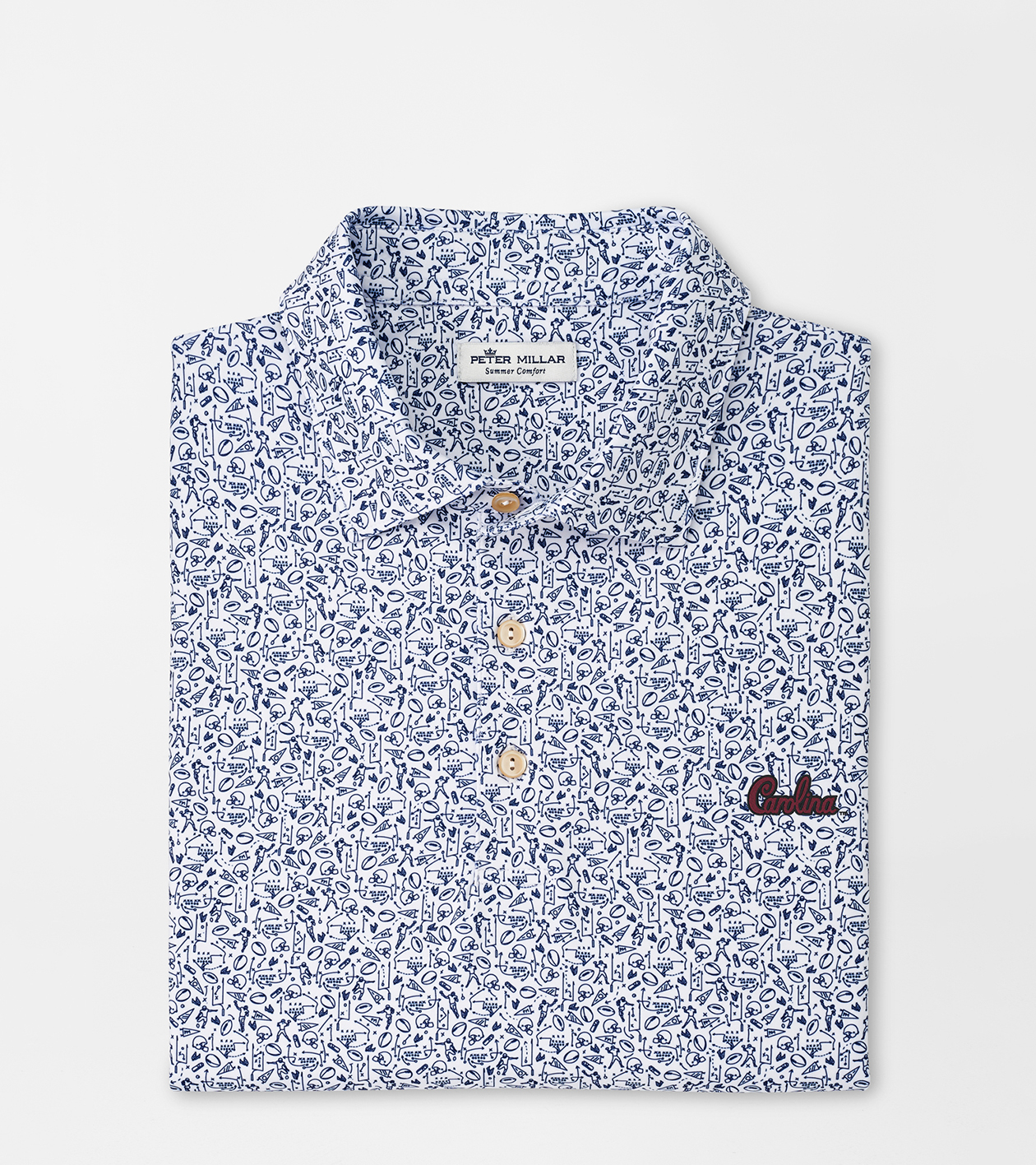 Driver Brewers Print Performance Polo by Southern Tide – Country Club Prep