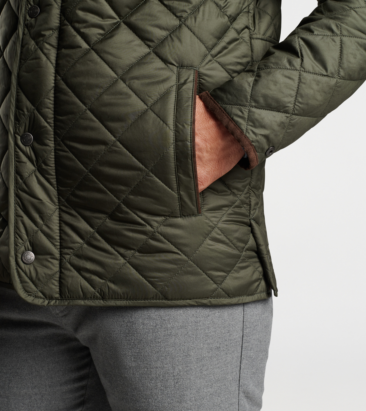 Suffolk Quilted Travel Coat | Men's Jacket's & Coats | Peter Millar