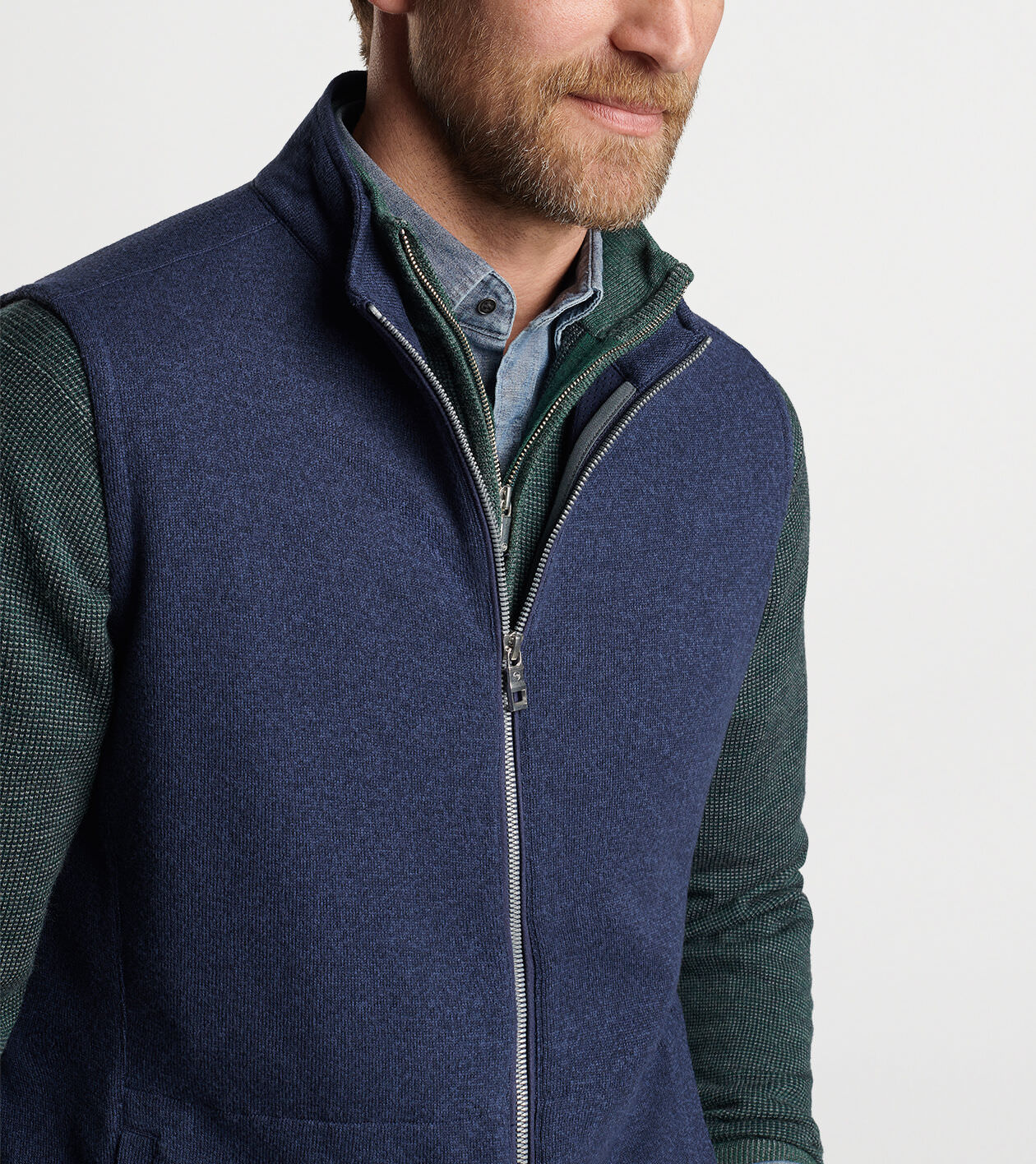 Peter Millar outlet Sweater Vest Med Peach