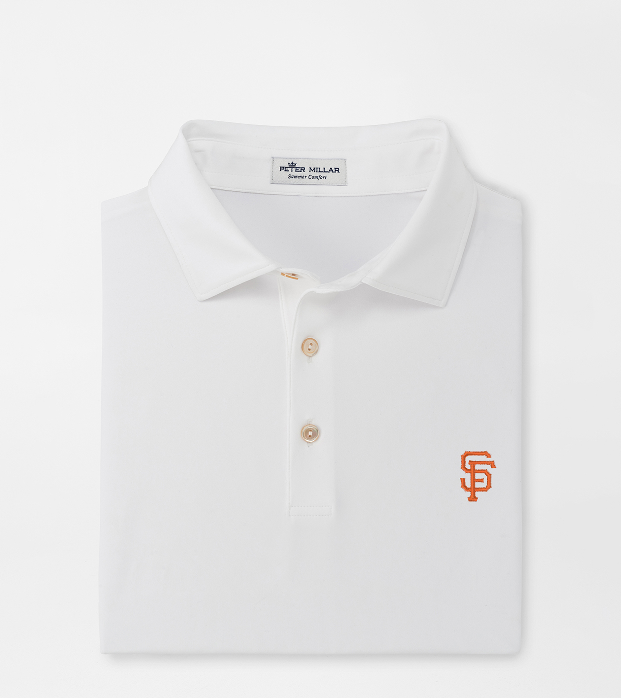 Peter Millar Solid Performance Jersey Polo White / M
