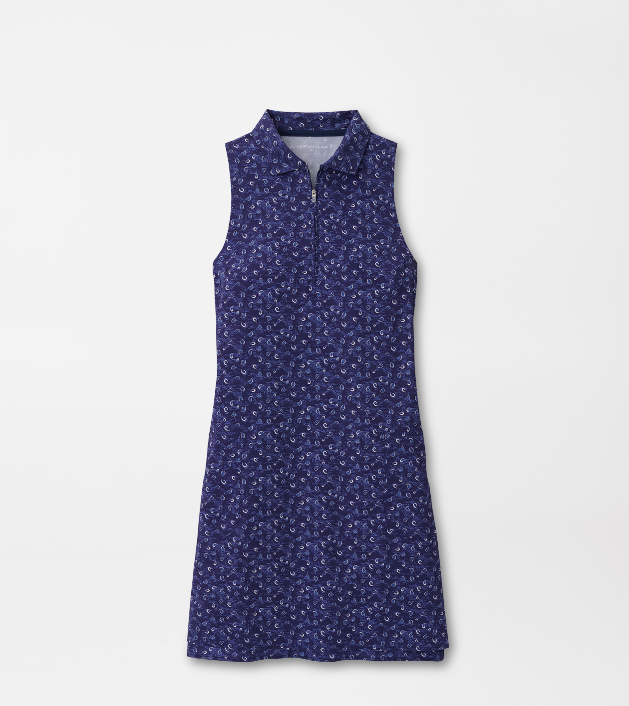 Carner Tossed Paisley Sleeveless Sport Dress