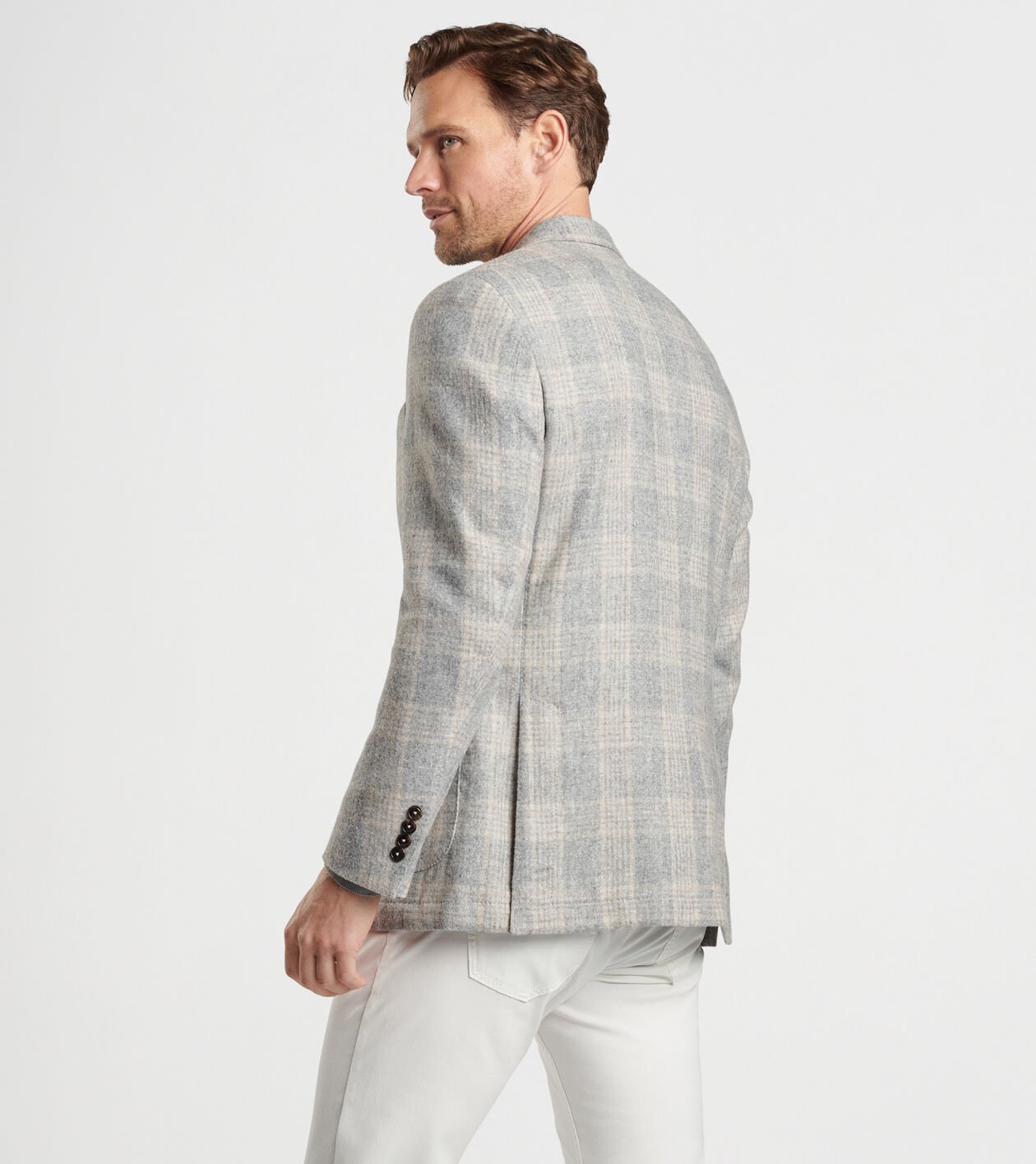 Aclare Plaid Soft Jacket