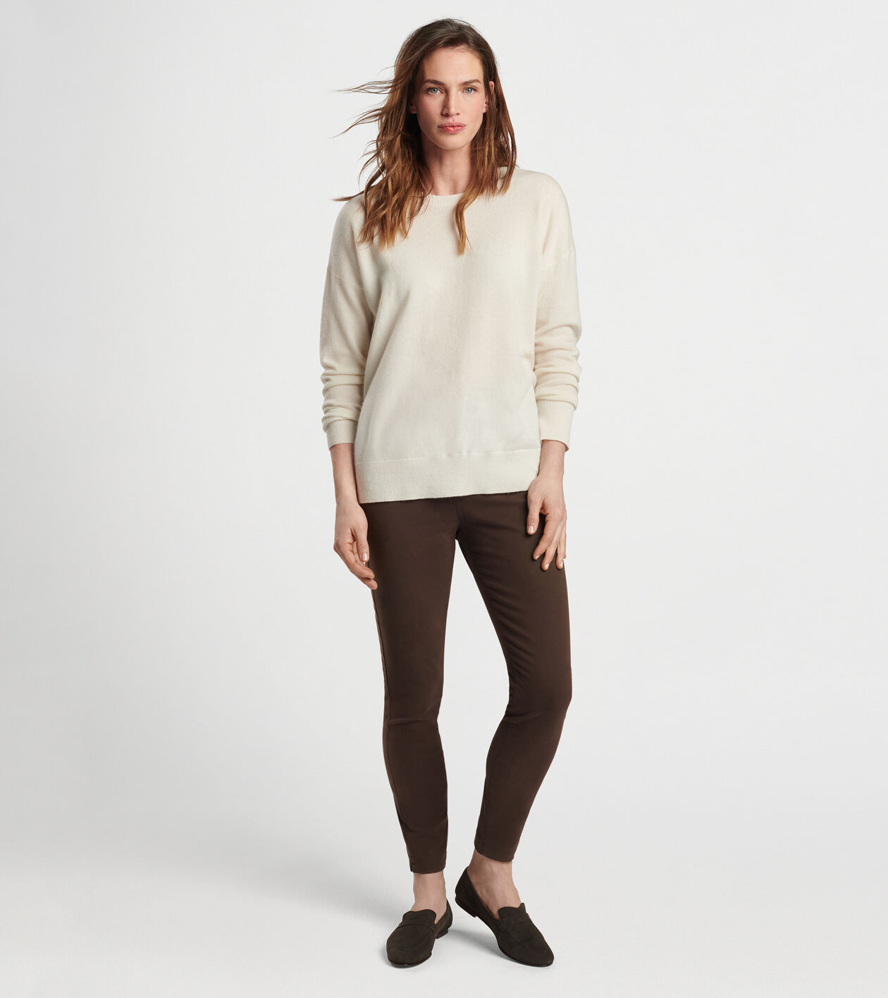 Women's Artisan Crafted Cashmere Crewneck Sweater