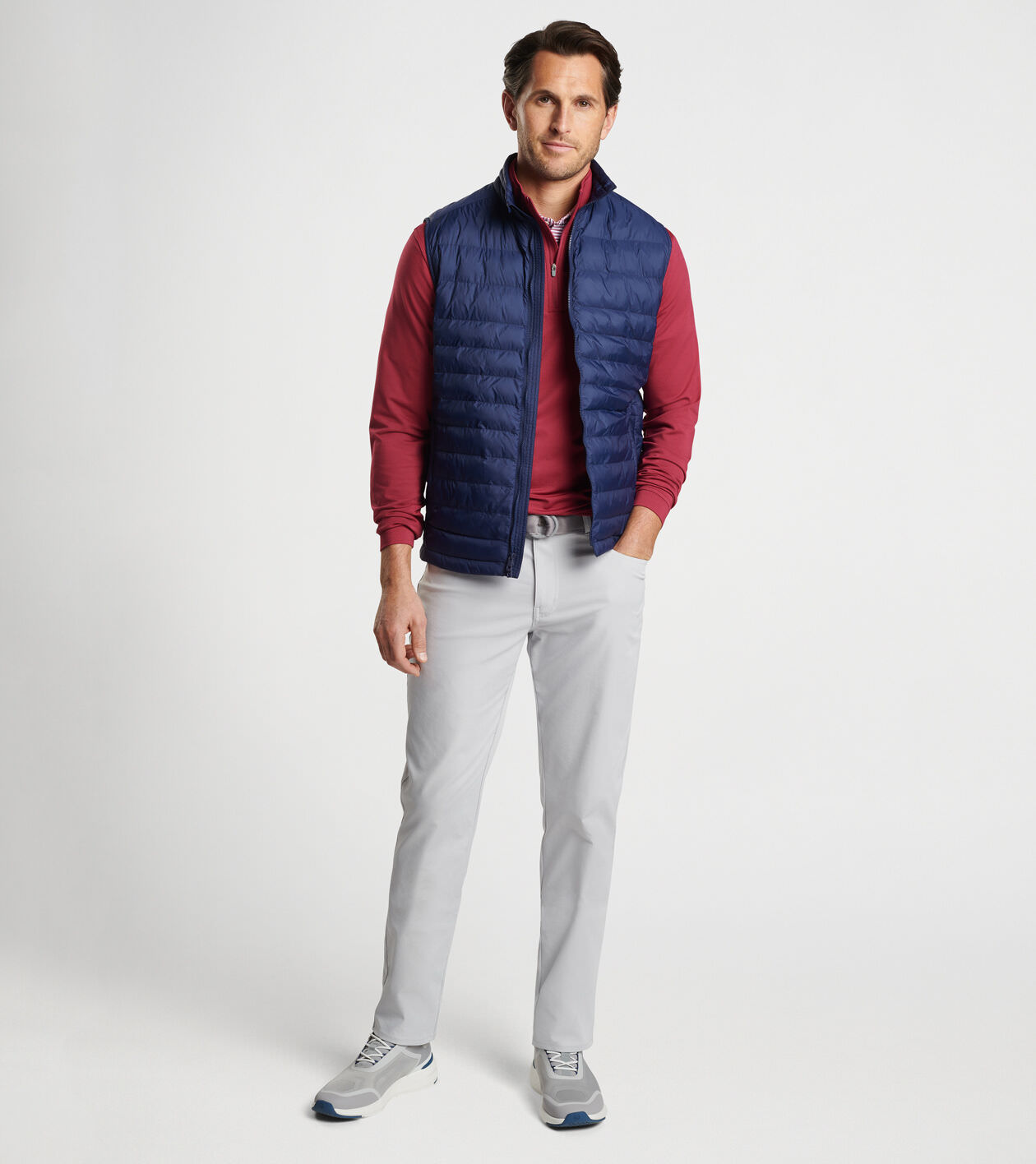 Peter Millar red sailing purchases full vip vest