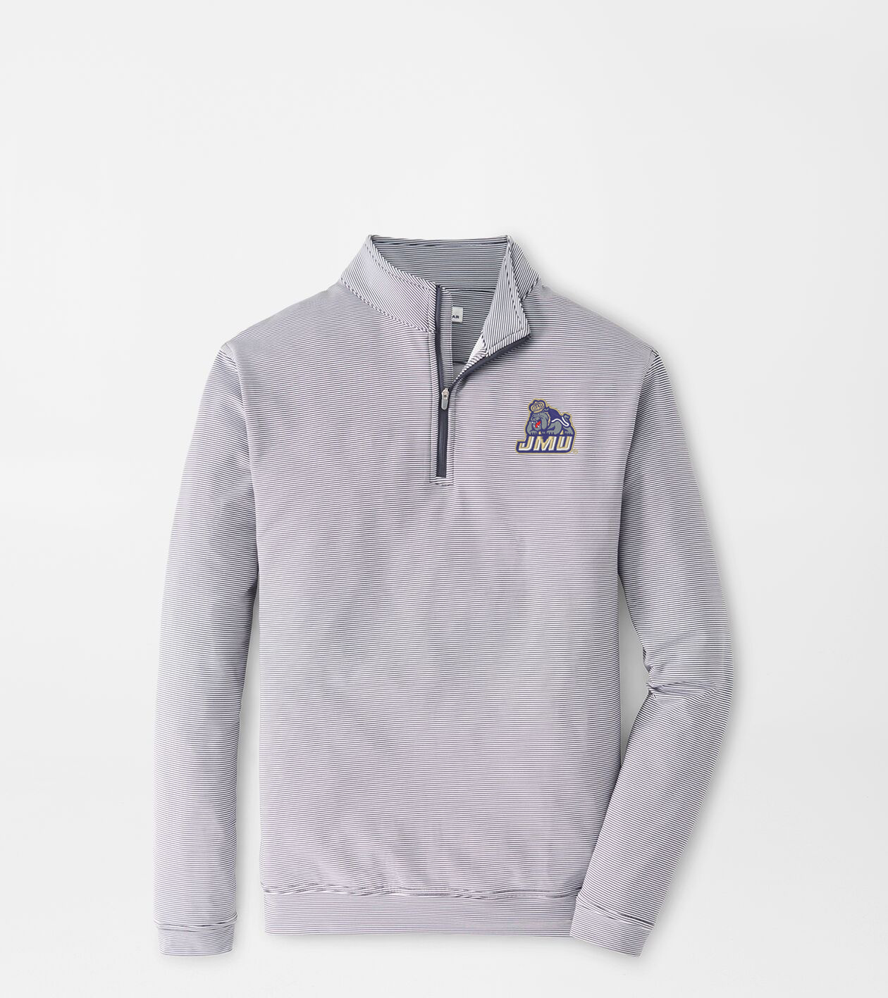 James Madison University Perth Mini-Stripe Performance Pullover