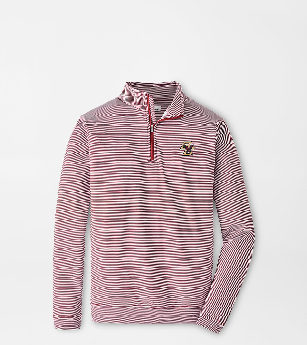 Boston College Perth Mini-Stripe Performance Pullover