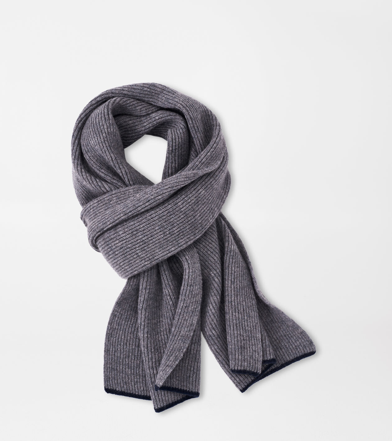 Cashmere English Rib Scarf