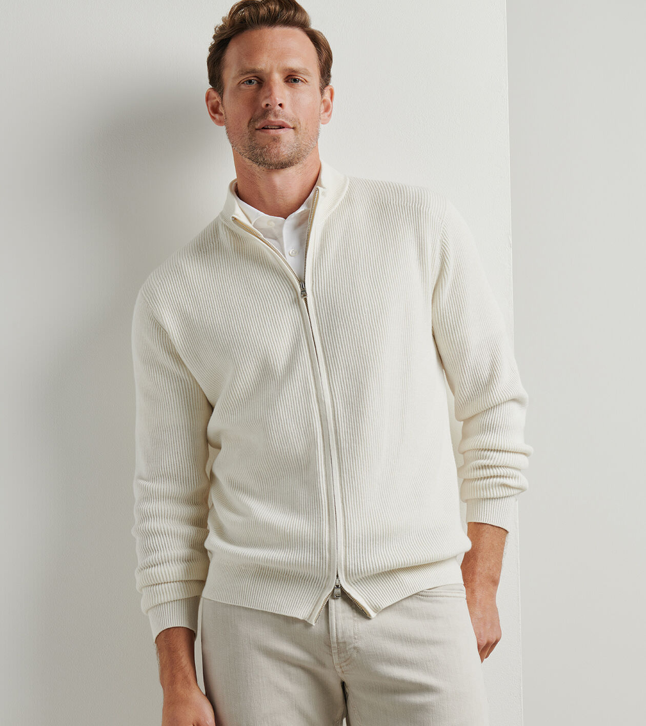 Reid Full-Zip Sweater