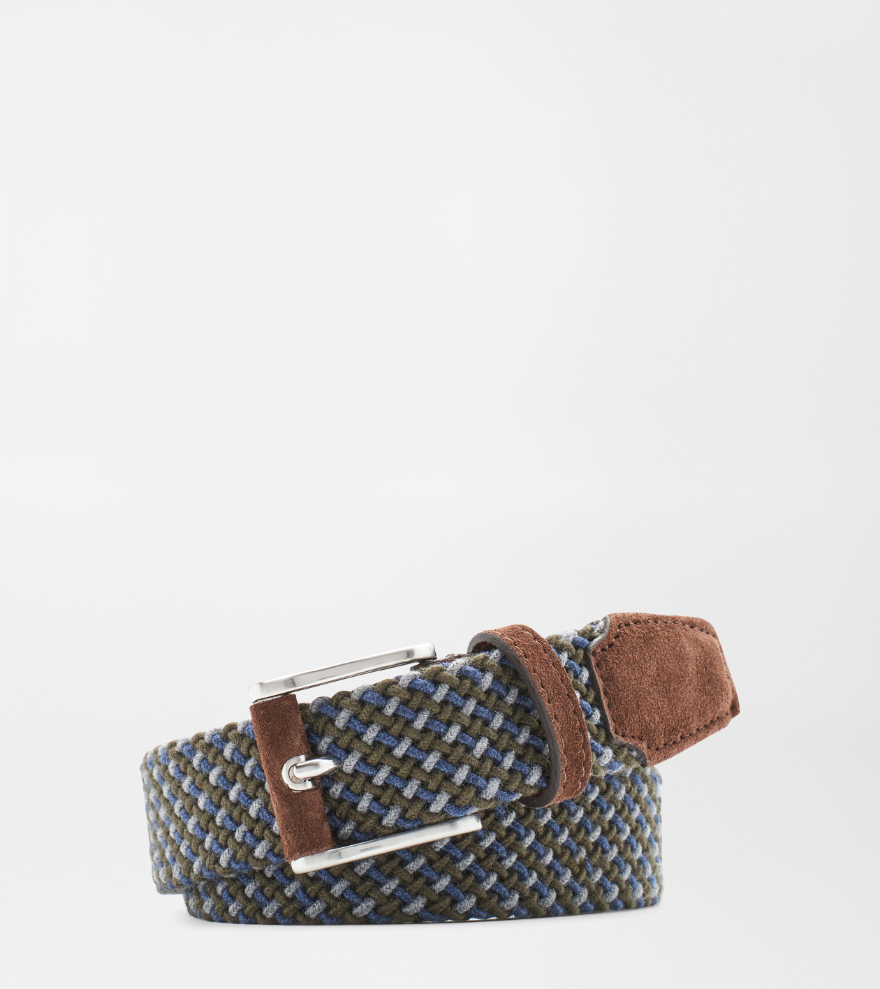 Crafted Multi-Color Woven Wool Belt | Men's Belts | Peter Millar