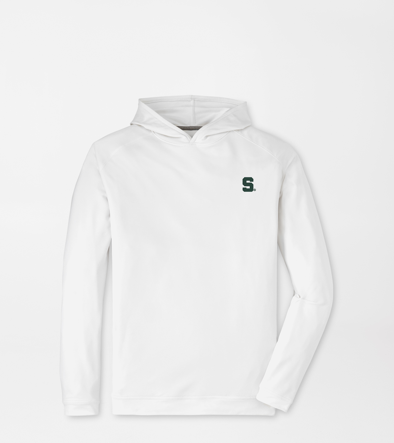 Michigan State Pine Performance Hoodie