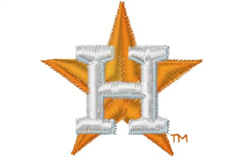 Peter Millar Major League Baseball Men's Houston Astros Jubilee Stripe Performance Polo, XL / Orange | St. Bernard Clothing